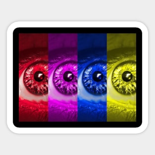 Color eyes Sticker